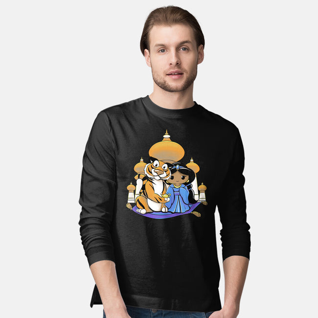 Kokeshi Arabian Princess-Mens-Long Sleeved-Tee-ellr