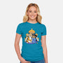 Kokeshi Arabian Princess-Womens-Fitted-Tee-ellr