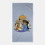 Kokeshi Arabian Princess-None-Beach-Towel-ellr