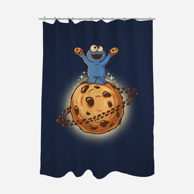 Cookie Planet-None-Polyester-Shower Curtain-erion_designs