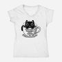 Everything Is Pawsible-Womens-V-Neck-Tee-erion_designs