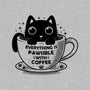 Everything Is Pawsible-Womens-V-Neck-Tee-erion_designs