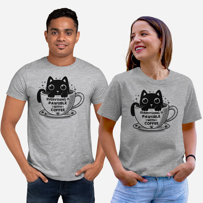 Everything Is Pawsible-Unisex-Basic-Tee-erion_designs