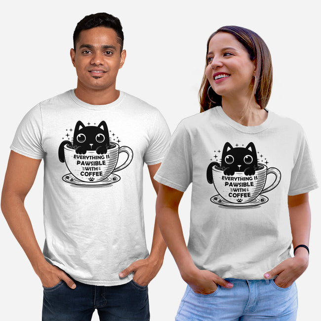 Everything Is Pawsible-Unisex-Basic-Tee-erion_designs