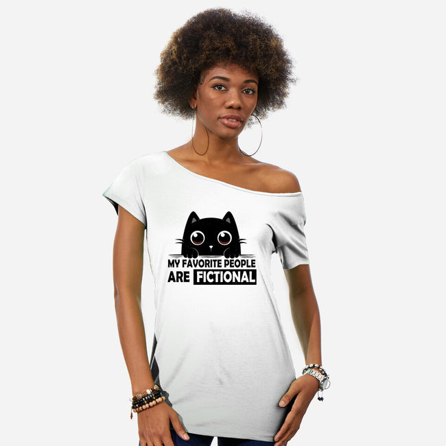 Fictional People-Womens-Off Shoulder-Tee-erion_designs