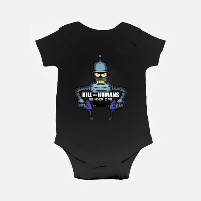 Bender Ops-Baby-Basic-Onesie-Barbadifuoco