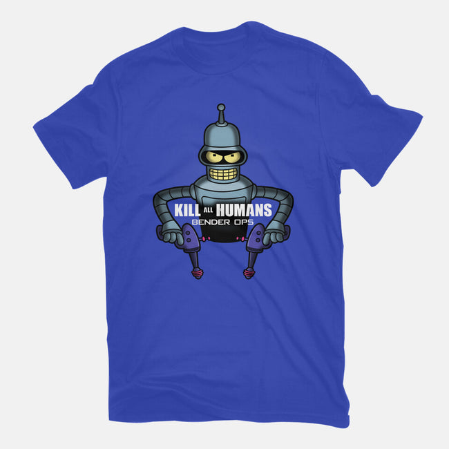 Bender Ops-Womens-Fitted-Tee-Barbadifuoco