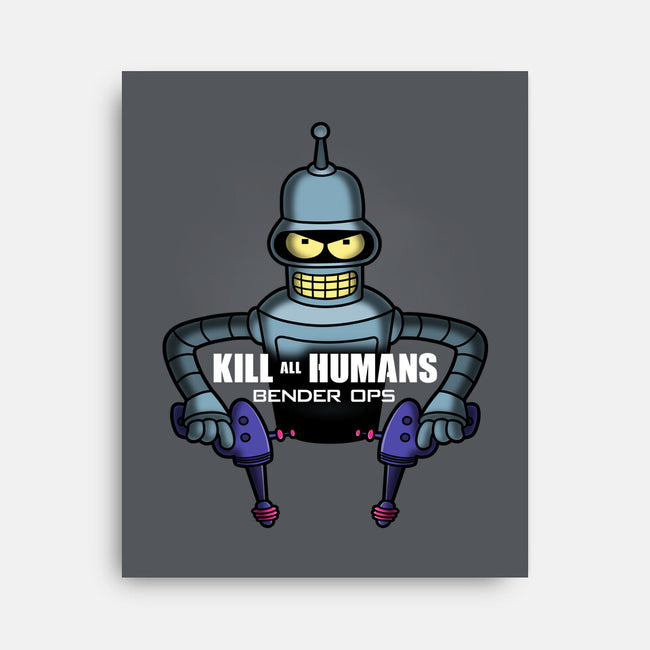 Bender Ops-None-Stretched-Canvas-Barbadifuoco