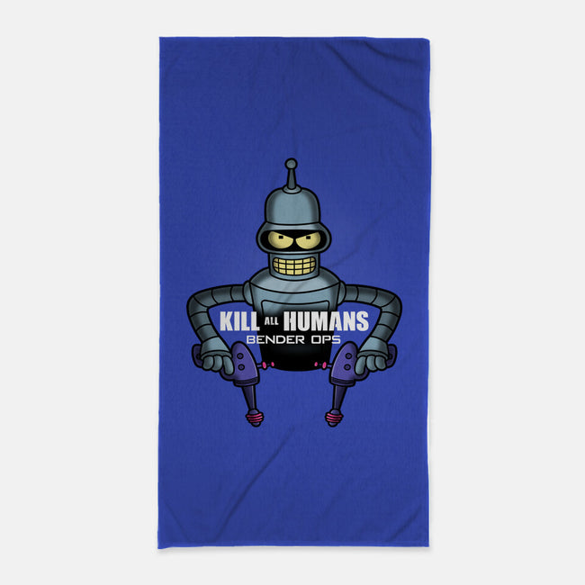 Bender Ops-None-Beach-Towel-Barbadifuoco