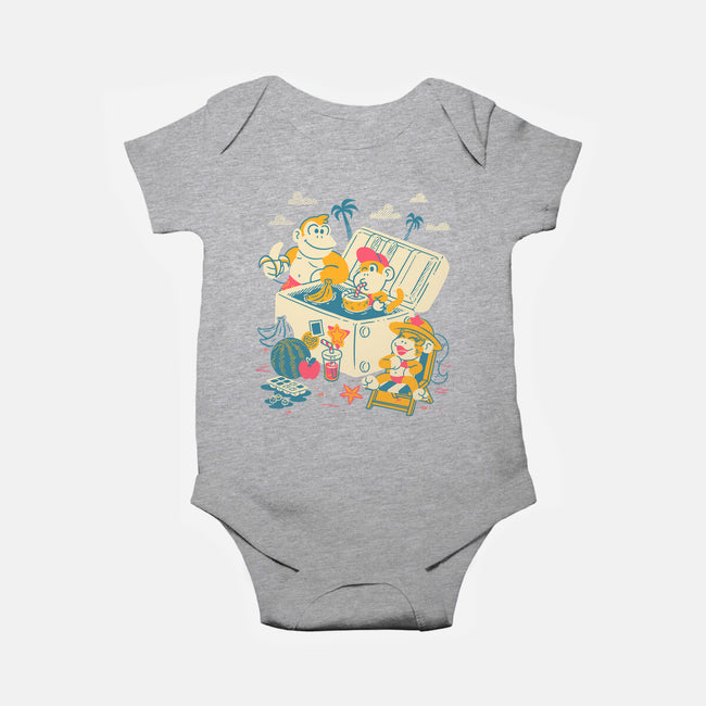 Tropical Heatwave-Baby-Basic-Onesie-estudiofitas