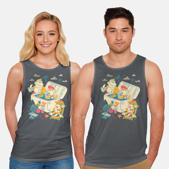 Tropical Heatwave-Unisex-Basic-Tank-estudiofitas