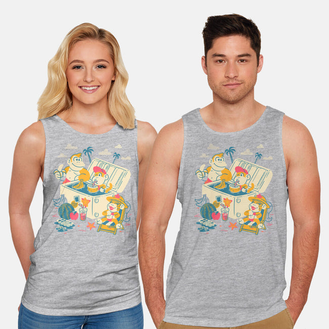 Tropical Heatwave-Unisex-Basic-Tank-estudiofitas