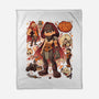 Sand And Fire-None-Fleece-Blanket-Bruno Mota