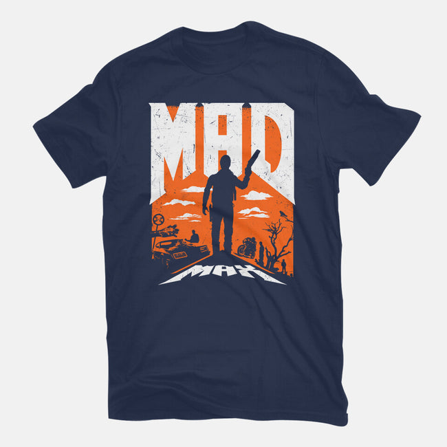 Mad Max 79-Womens-Basic-Tee-rocketman_art