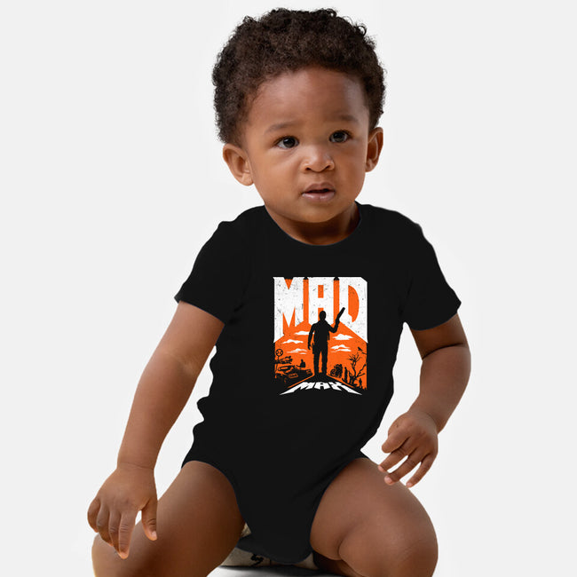 Mad Max 79-Baby-Basic-Onesie-rocketman_art