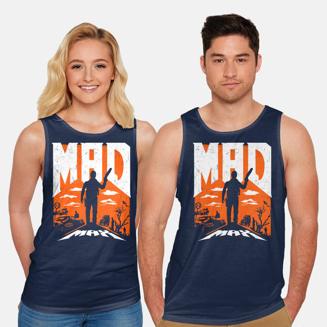 Mad Max 79-Unisex-Basic-Tank-rocketman_art