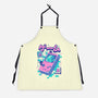 Game Cat-Unisex-Kitchen-Apron-Yuri Santos Art