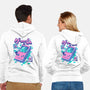 Game Cat-Unisex-Zip-Up-Sweatshirt-Yuri Santos Art