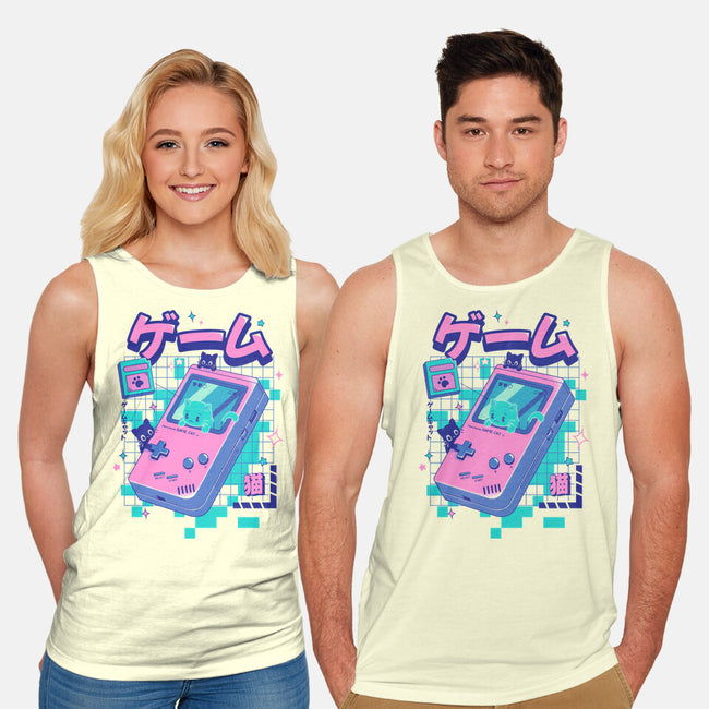 Game Cat-Unisex-Basic-Tank-Yuri Santos Art