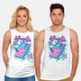 Game Cat-Unisex-Basic-Tank-Yuri Santos Art