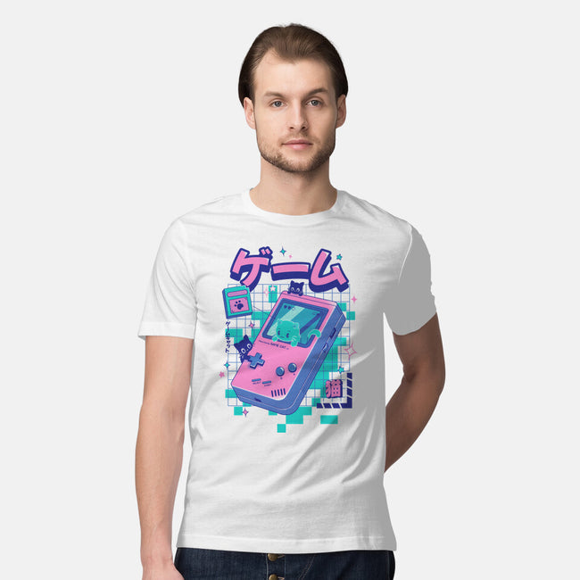 Game Cat-Mens-Premium-Tee-Yuri Santos Art