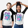 Game Cat-Unisex-Baseball-Tee-Yuri Santos Art