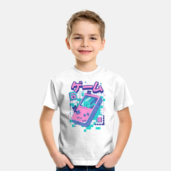 Game Cat-Youth-Basic-Tee-Yuri Santos Art