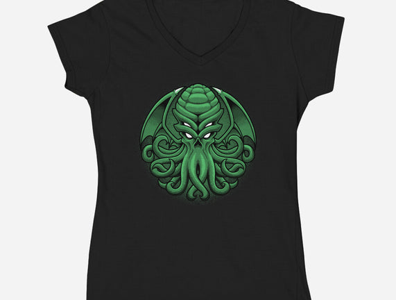 Green Cosmic Octopus