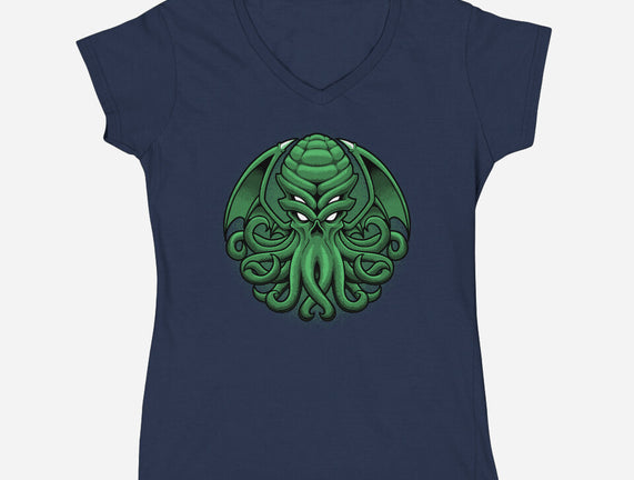 Green Cosmic Octopus