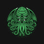 Green Cosmic Octopus-Youth-Basic-Tee-Astrobot Invention