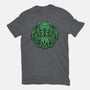 Green Cosmic Octopus-Mens-Basic-Tee-Astrobot Invention