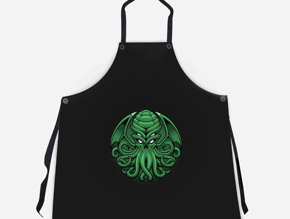 Green Cosmic Octopus