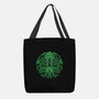 Green Cosmic Octopus-None-Basic Tote-Bag-Astrobot Invention