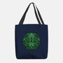 Green Cosmic Octopus-None-Basic Tote-Bag-Astrobot Invention