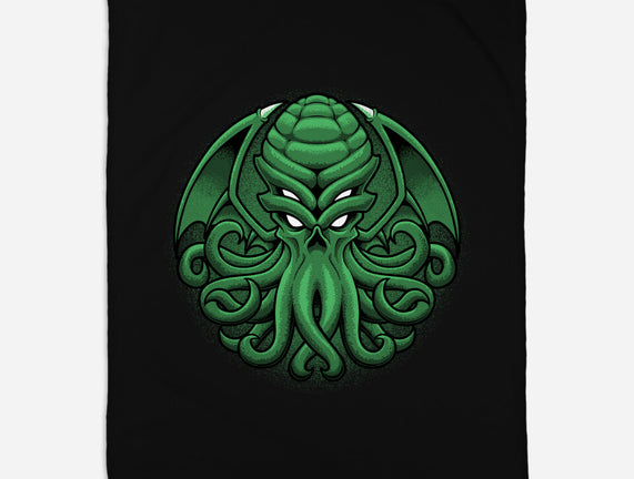 Green Cosmic Octopus