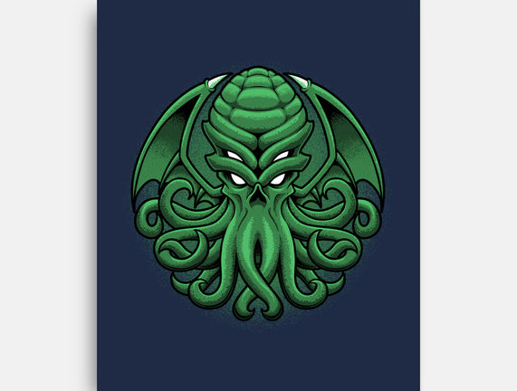 Green Cosmic Octopus