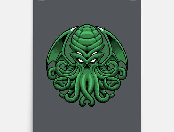 Green Cosmic Octopus