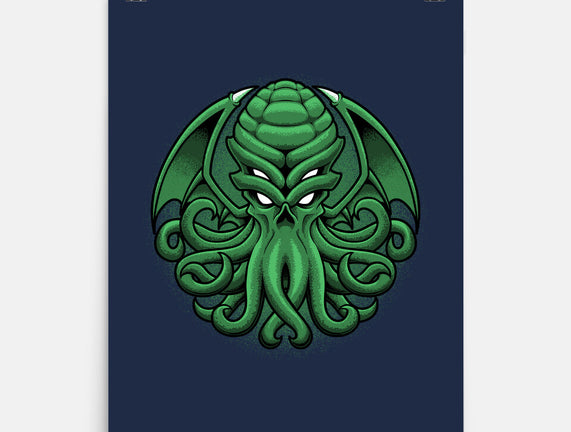 Green Cosmic Octopus