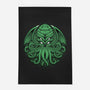 Green Cosmic Octopus-None-Indoor-Rug-Astrobot Invention