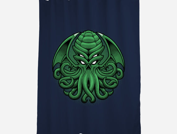 Green Cosmic Octopus