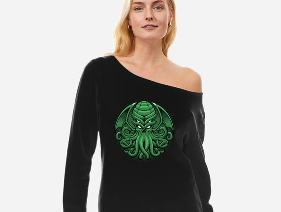 Green Cosmic Octopus