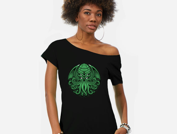 Green Cosmic Octopus