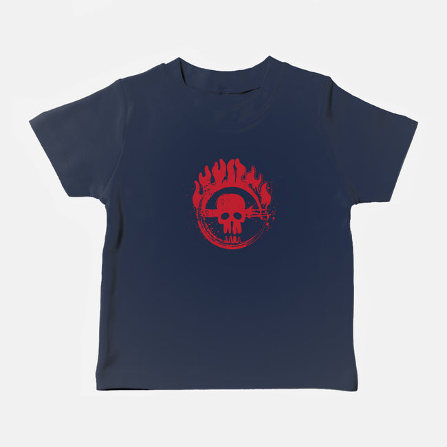 War Boys Symbol-Baby-Basic-Tee-DrMonekers