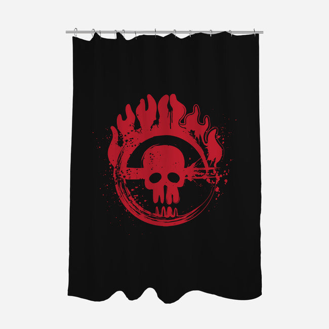 War Boys Symbol-None-Polyester-Shower Curtain-DrMonekers