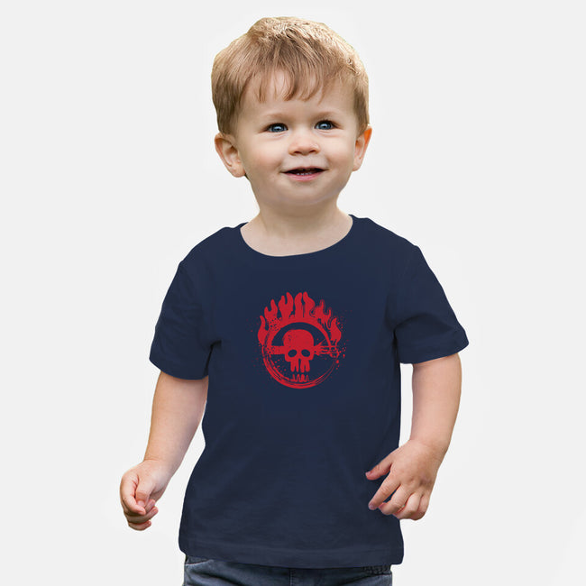 War Boys Symbol-Baby-Basic-Tee-DrMonekers