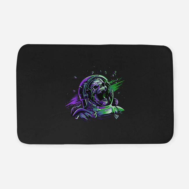 Space Scream-None-Memory Foam-Bath Mat-daobiwan