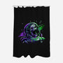 Space Scream-None-Polyester-Shower Curtain-daobiwan