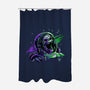 Space Scream-None-Polyester-Shower Curtain-daobiwan