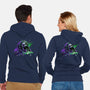 Space Scream-Unisex-Zip-Up-Sweatshirt-daobiwan