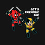 Let's Freakin Go-None-Removable Cover-Throw Pillow-naomori